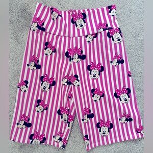 Wild rich kids adults woman’s Minnie Mouse biker shorts size S